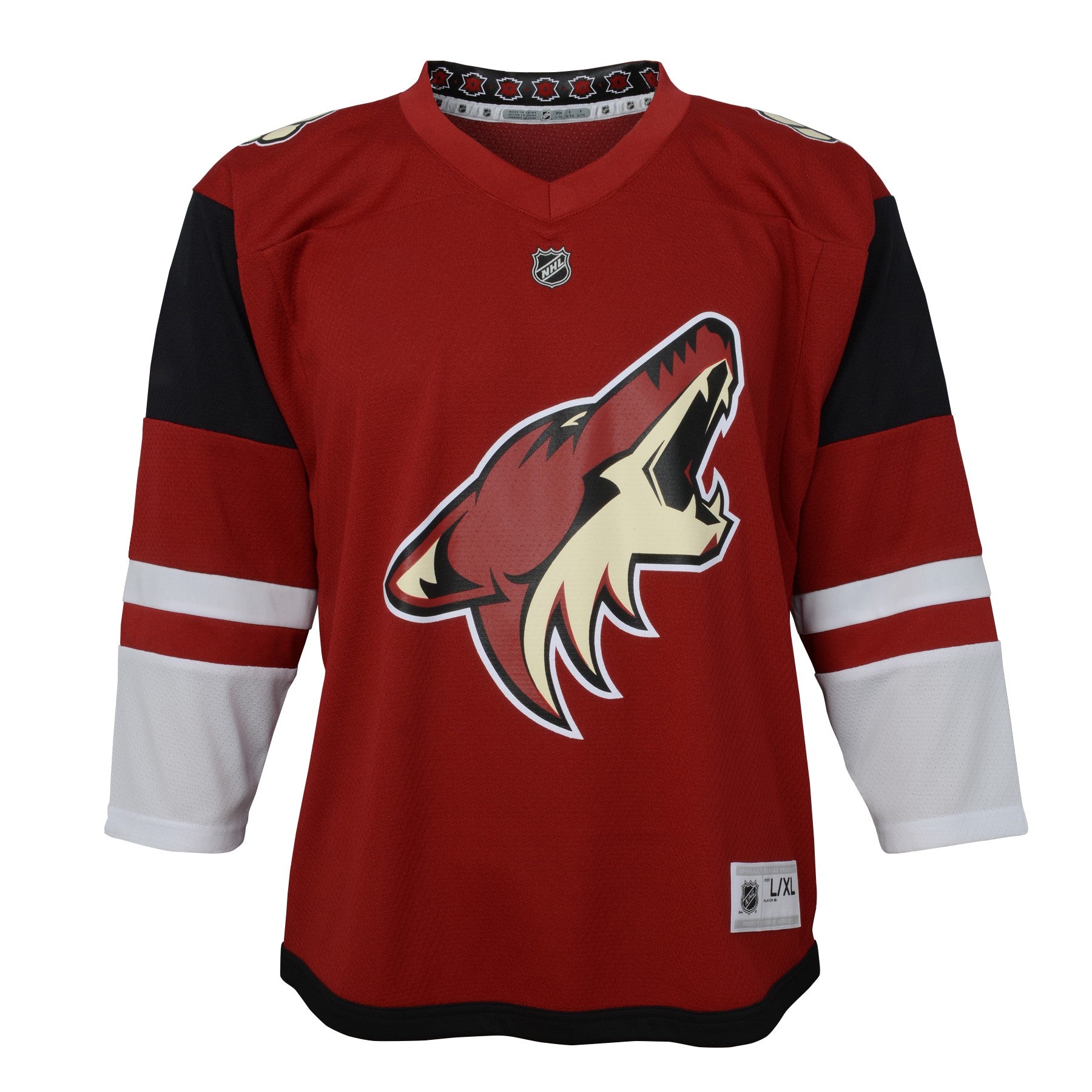 Outerstuff Arizona Coyotes NHL Boys Youth Replica Home Team Jersey, Red 