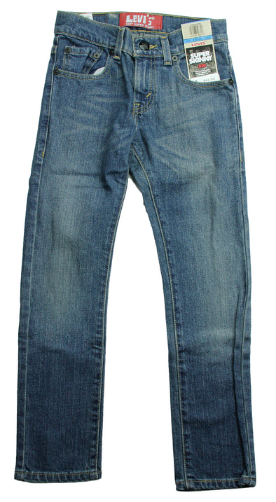 Levi's 510 Youth Boys Super Skinny Regular Denim Jeans - Blue
