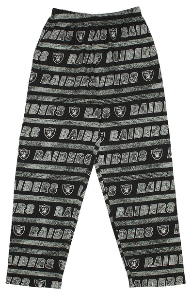 Zubaz NFL Men's Las Vegas Raiders Static Lines Comfy Pants