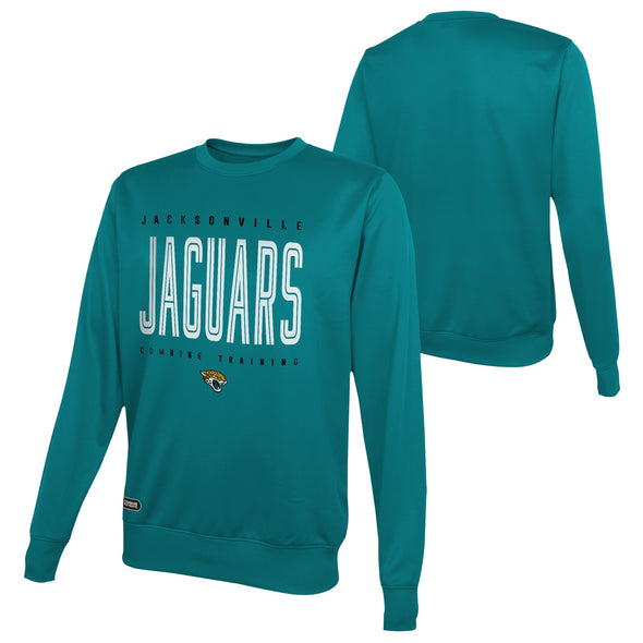 Outerstuff NFL Men's Jacksonville Jaguars Top Pick Performance Fleece Sweater