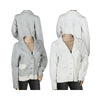 Reebok Women's Turn Back Time Blazer Jacket, Gray