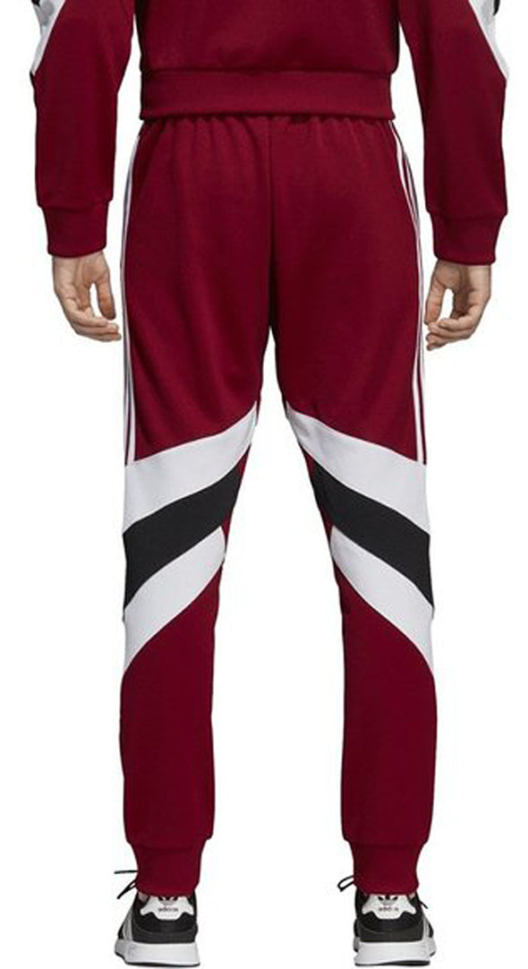 Adidas Men's Palmeston Track Pants, Burgundy