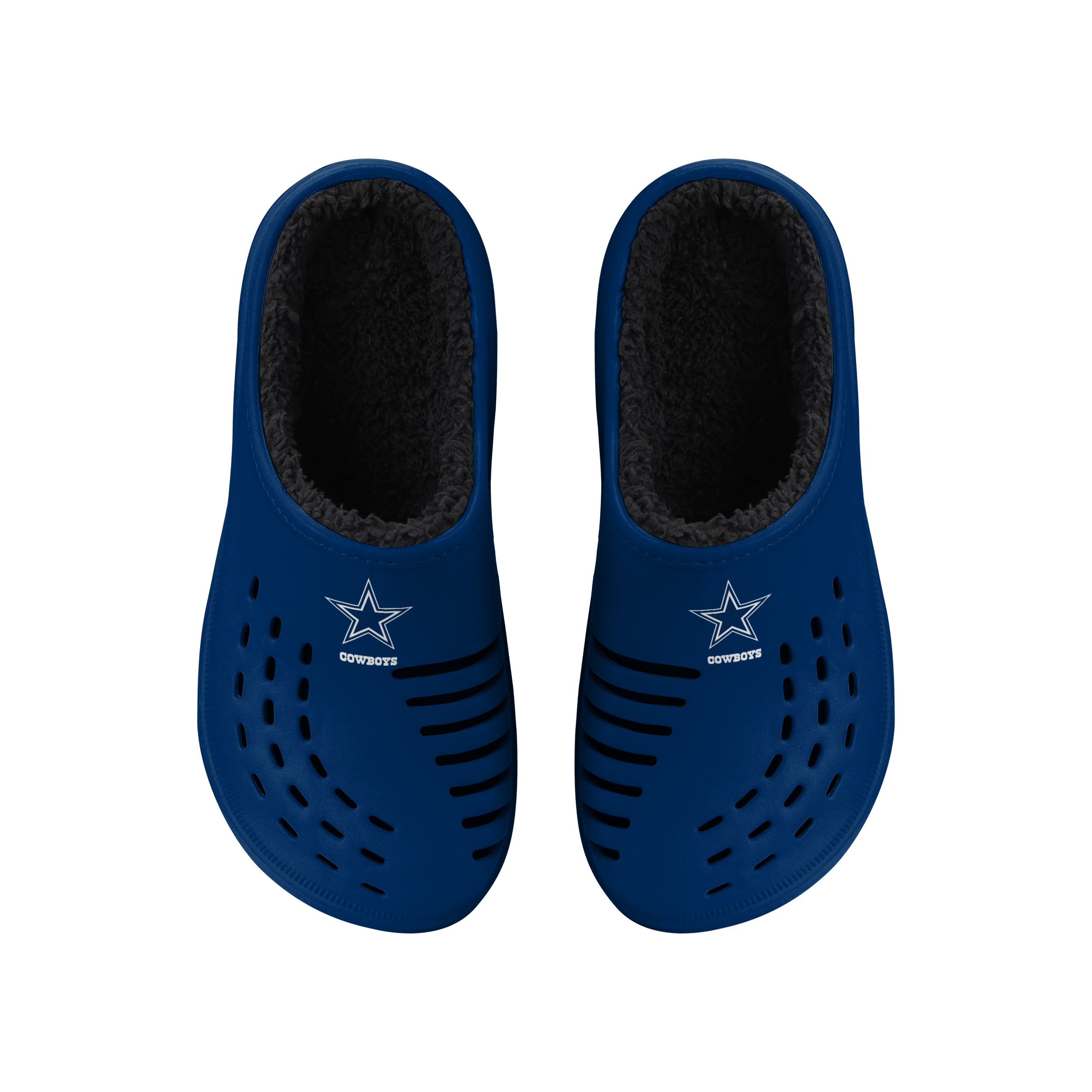 FOCO Men's Dallas Cowboys Big Logo Clogs