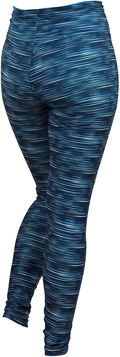 Zubaz NFL Football Women's Tennessee Titans Space Dye Legging