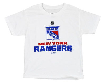 Reebok NHL Youth New York Rangers "Clean Cut" Short Sleeve Graphic Tee
