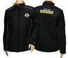 G-III Sports Boston Bruins NHL Womens Players Zip Up Jacket, Black