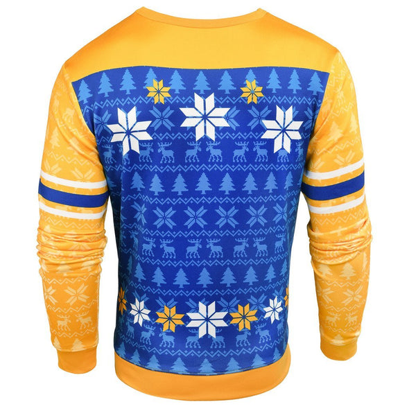 Forever Collectibles NBA Men's Golden State Warriors Printed Ugly Sweater
