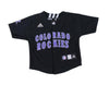 MLB Baseball Colorado Rockies Infants Jersey By Adidas, Black