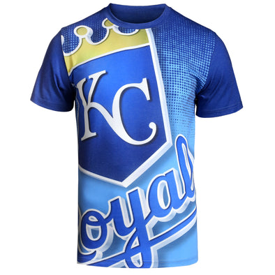 FOCO MLB Men's Kansas City Royals Big Logo Tee