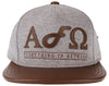 Flat Fitty Alpha Omega Buckle Back Cap Hat - 2 Colors