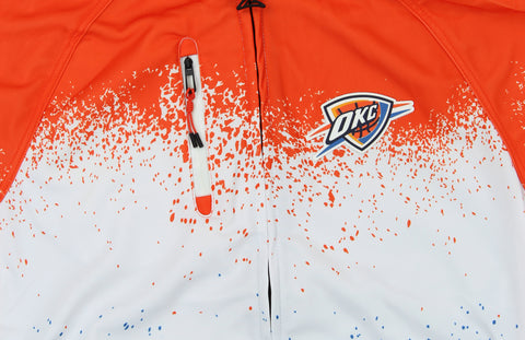 Zipway NBA Men's Oklahoma City Thunder Retro Pop Full Zip Jacket