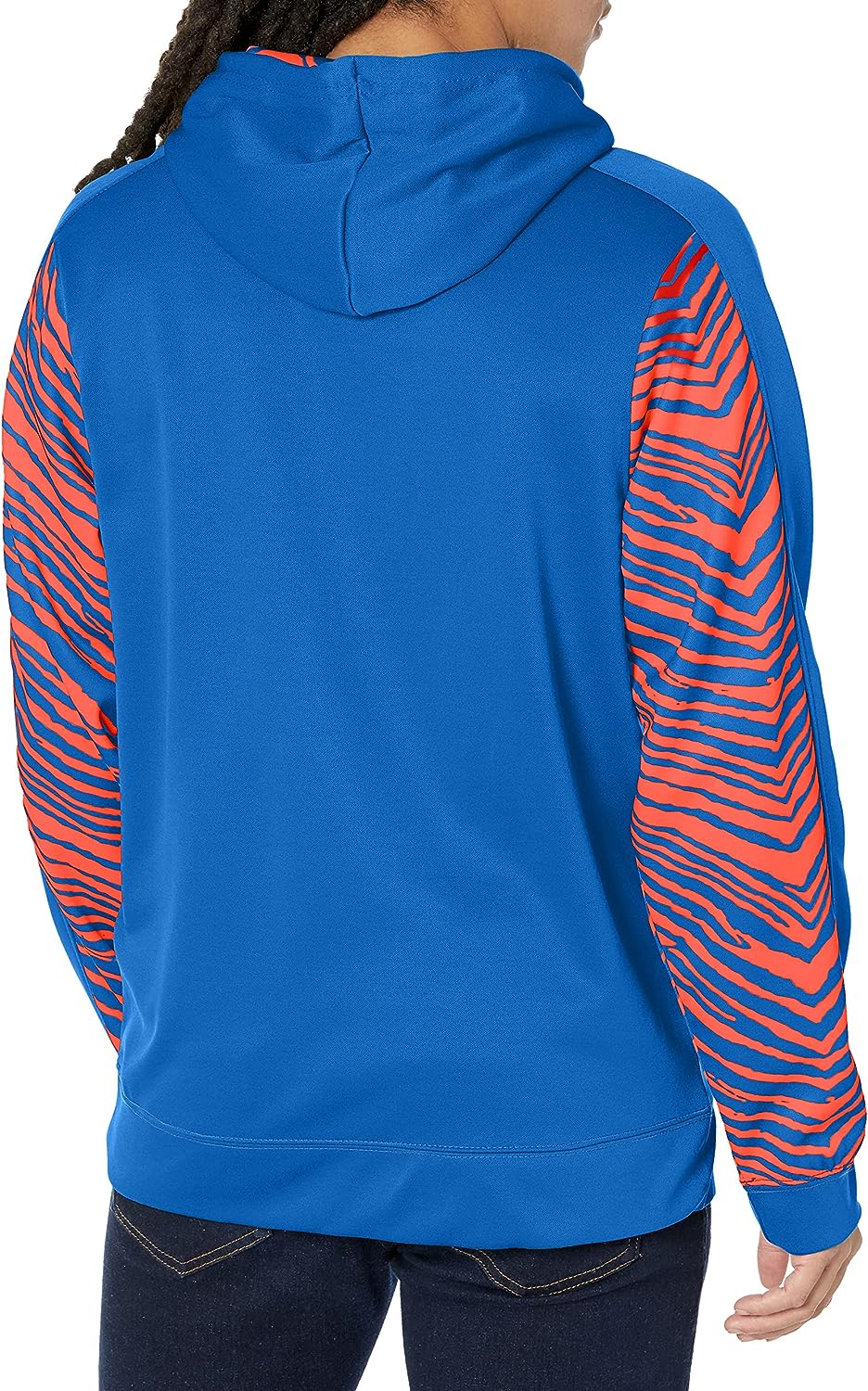 Nike Youth New York Giants Team Stripes Blue Pullover Hoodie