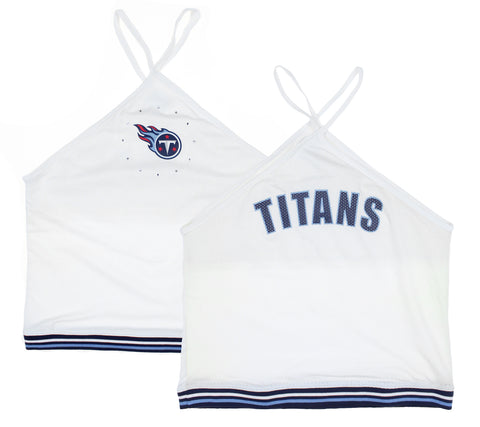 Reebok NFL Juniors Tenessee Titans Halter Top Shirt, White