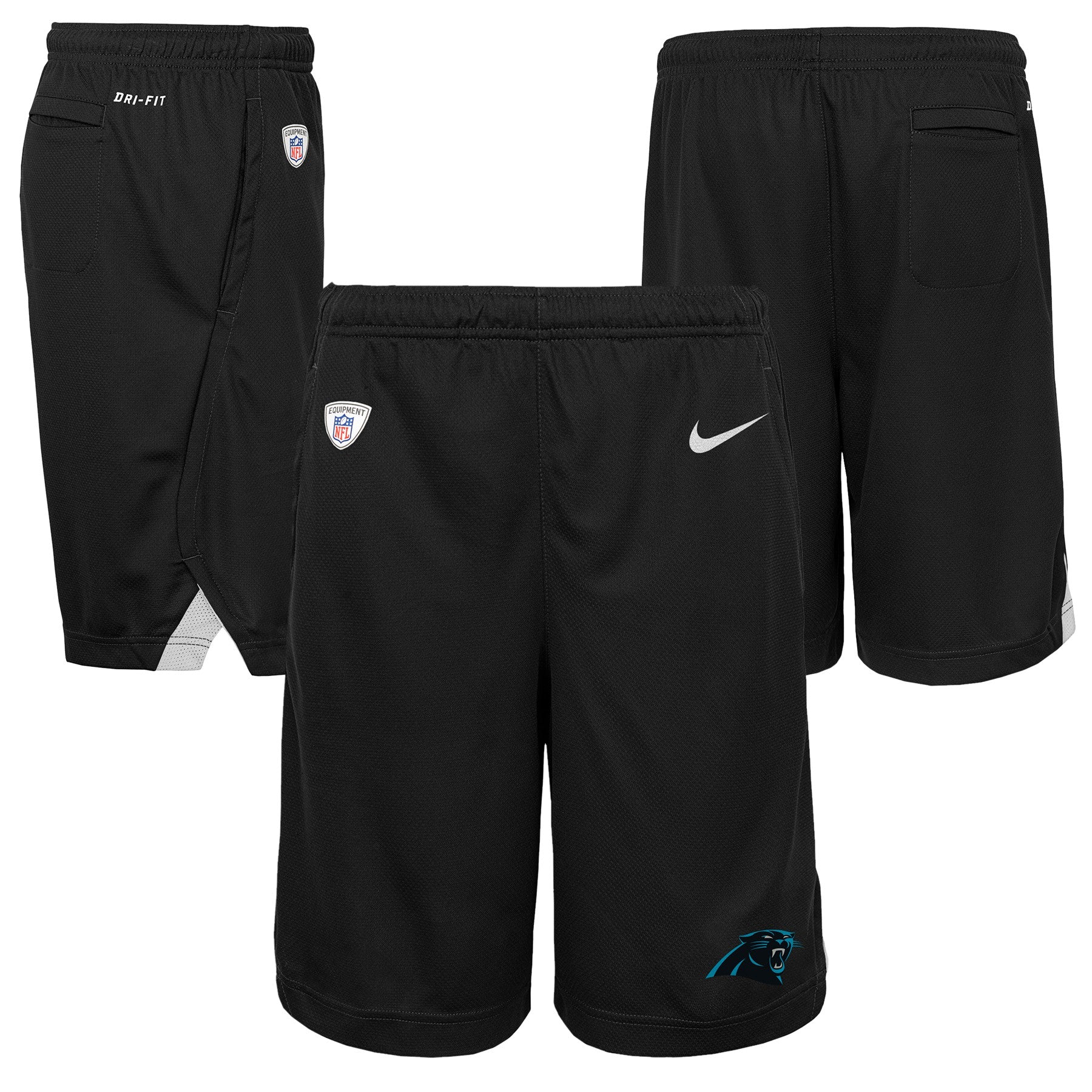 Nike NFL Youth Boys Carolina Panthers Knit Shorts – Fanletic