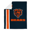 FOCO NFL Chicago Bears Plush Soft Micro Raschel Throw Blanket, 50 x 60