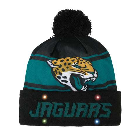 FOCO Adult's NFL Jacksonville Jaguars Light Up Beanie