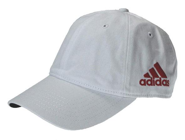 Adidas Women's Core Performance Custom Front Hit Hat, White/Red