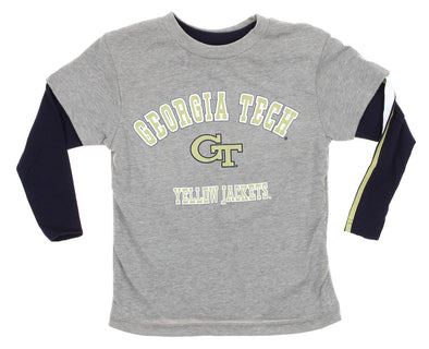 NCAA Kids Georgia Tech Yellow Jackets Classic Fade 2 Shirt Combo Pack