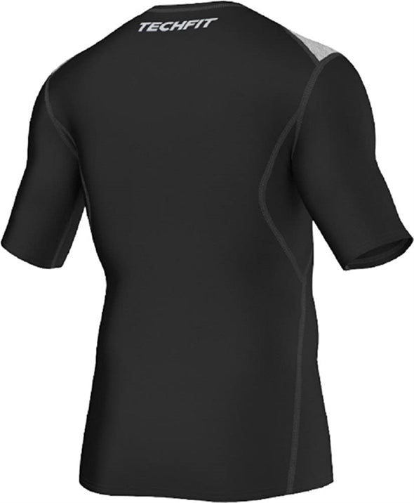 adidas Men's Tech Fit Base Short Sleeve Shirt, Color Options
