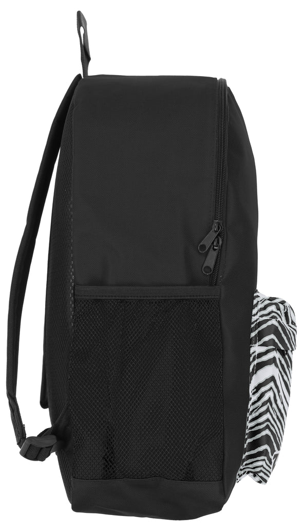 FOCO X ZUBAZ NFL Las Vegas Raiders Zebra 2 Collab Printed Backpack