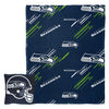 Northwest NFL Seattle Seahawks Slashed Pillow and Throw Blanket Set