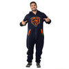 Forever Collectibles NFL Unisex Chicago Bears Logo Jumpsuit, Navy