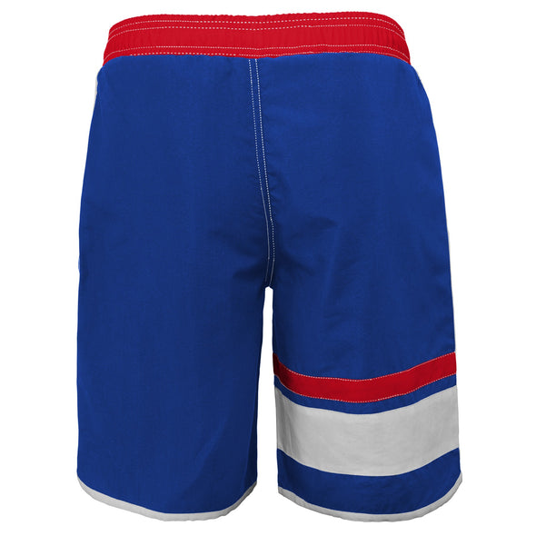 Outerstuff NBA Youth Boys (8-20) Philadelphia 76ers Color Block Swim Trunks