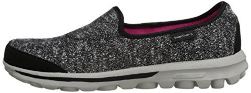 Skechers Women's Go Walk Apres Slip On Walking Shoes - Black