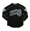 Reebok NHL Youth Boy's Los Angeles Kings Long Sleeve Jersey Tee T-Shirt, Black