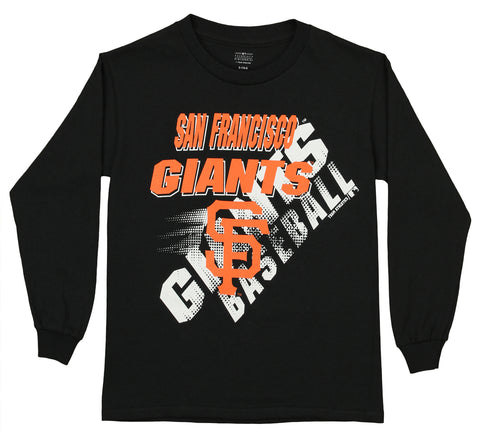 Outerstuff MLB Youth San Francisco Giants Long Sleeve Baseball Tee