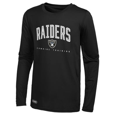 Outerstuff NFL Men's Las Vegas Raiders Up Field Performance T-Shirt Top