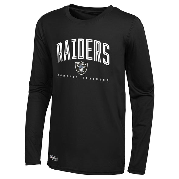 Outerstuff NFL Men's Las Vegas Raiders Up Field Performance T-Shirt Top