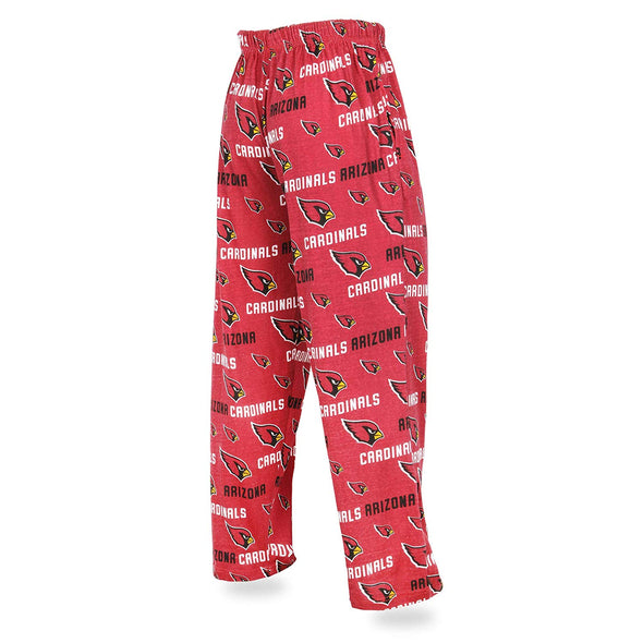 Zubaz NFL Football Men's Arizona Cardinals Print Logo Comfy Pants, Color Options