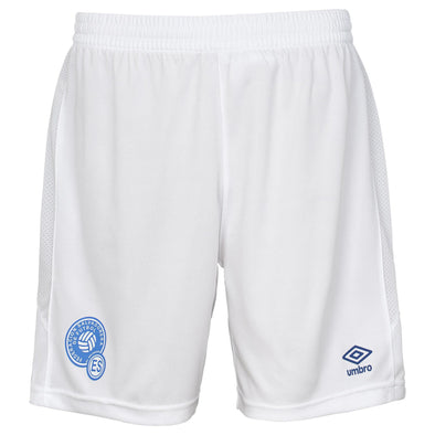 Umbro Men's El Salvador Away Game Soccer Shorts, White