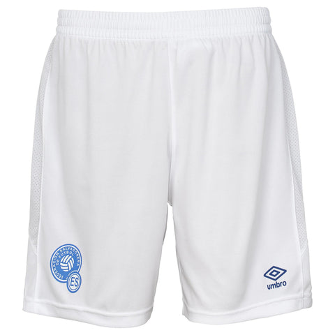 Umbro Men's El Salvador Away Game Soccer Shorts, White