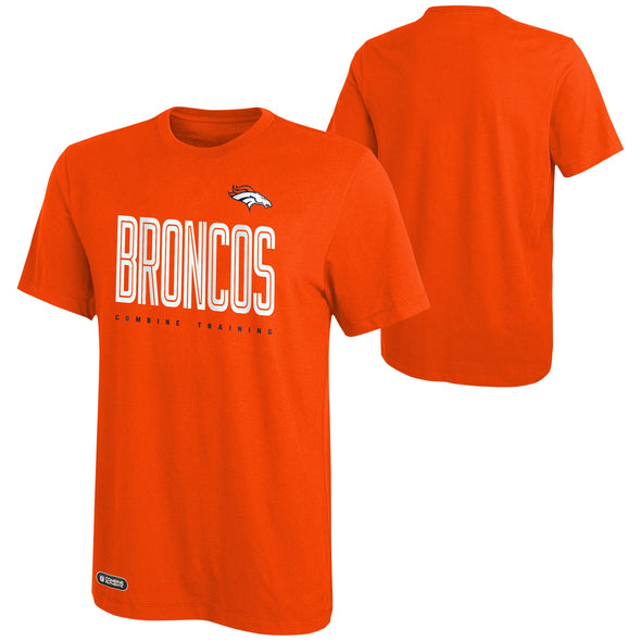 Outerstuff NFL Men's Denver Broncos Huddle Top Performance T-Shirt