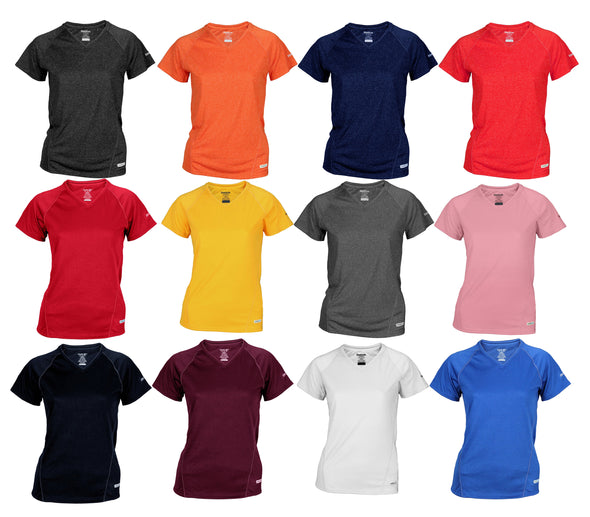 Reebok SpeedWick Womens Athletic Quick Drying Fitted Tee T-Shirts I Many Colors