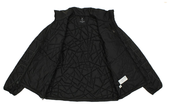 Adidas Men's Terrex Full Zip Lightweight Reflective Insulated Jacket, Black
