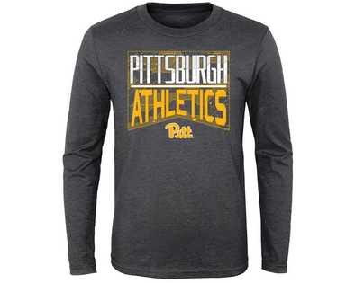 Outerstuff NCAA Youth (4-20) Pittsburgh Panthers Performance L/S Energy Tee