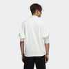 Adidas Men's Bouclette 1/4 Zip Shirt, Off White