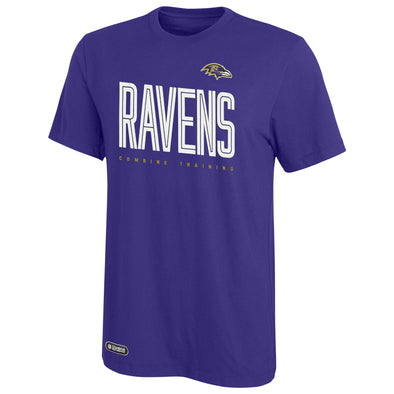 Outerstuff NFL Men's Baltimore Ravens Huddle Top Performance T-Shirt