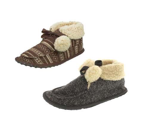 Rocket Dog Women's Snowdrop Tao Ankle Bootie Moccasin Slippers - 2 Colors