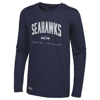 Outerstuff NFL Men's Seattle Seahawks Up Field Performance T-Shirt Top