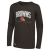 Outerstuff NFL Men's Cleveland Browns Up Field Performance T-Shirt Top