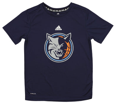 Adidas NBA Youth (8-20) Charlotte Bobcats Climate Short Sleeve T-Shirt