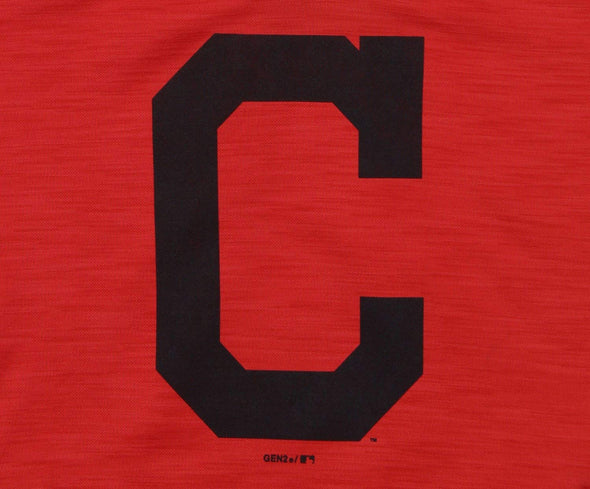 Gen 2 MLB Youth Cleveland Indians Performance Fleece Primary Logo Hoodie