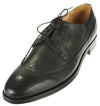 JD Fisk Gera Men's Fashion Oxford Casual Lace Up Dress Shoes, Dark Green
