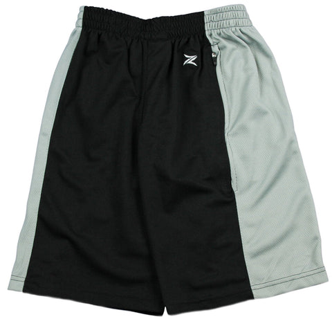 Zipway NBA Big Men's Brooklyn Nets Malone Basketball Shorts, Black