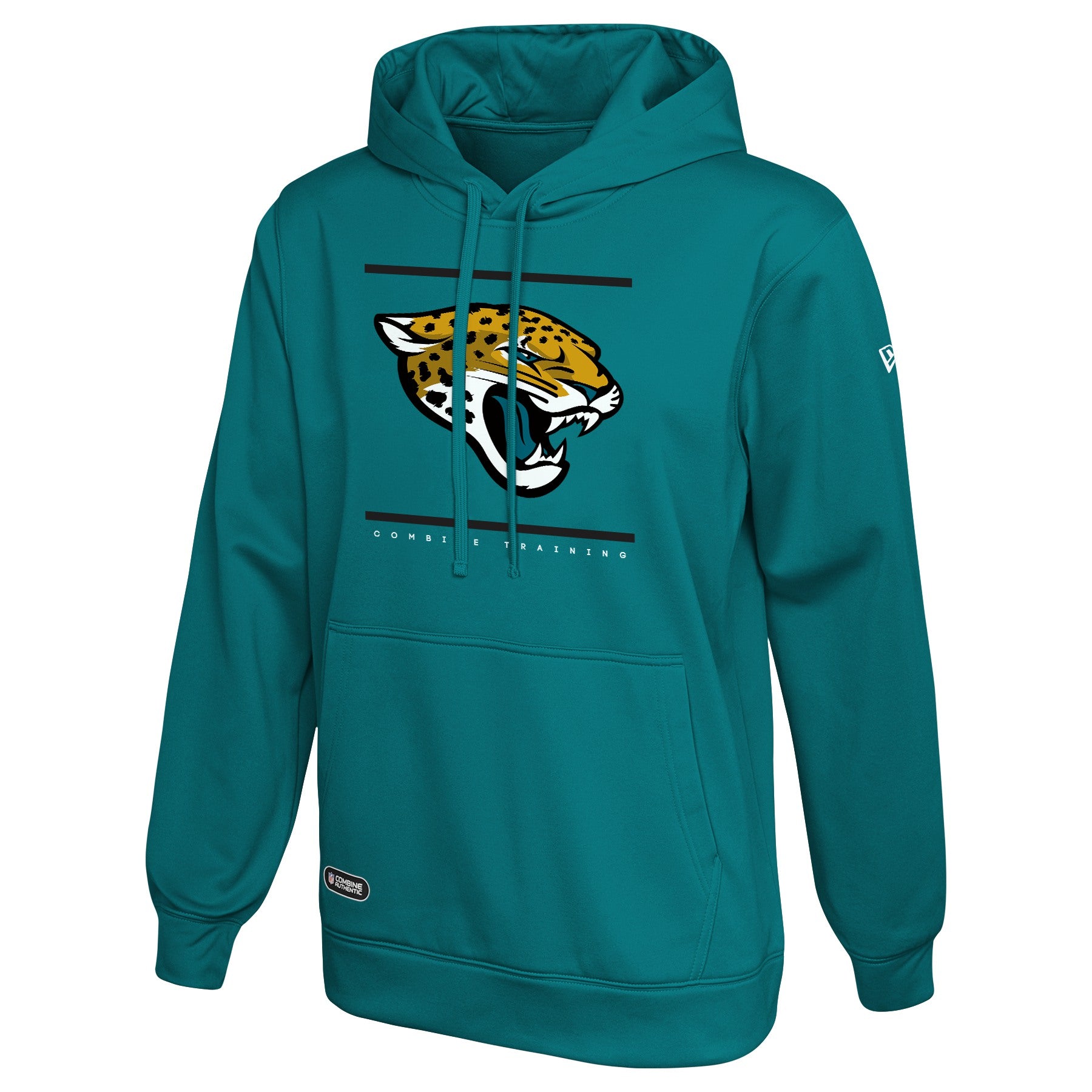 Jacksonville Jaguars Zebra Hoodie, Black/Jaguars Teal