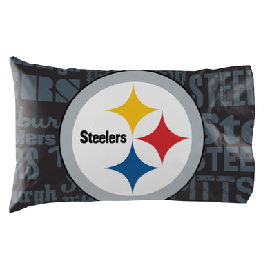 Northwest NFL Pittsburgh Steelers Printed Pillowcase Set Of 2